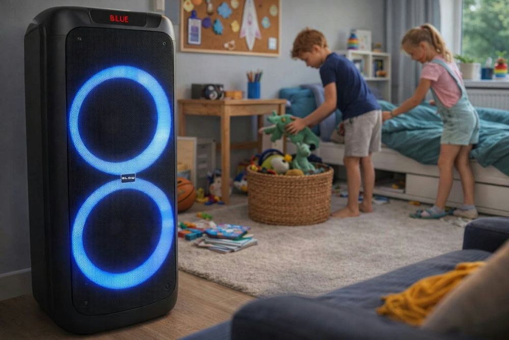 Głośnik kolumna bluetooth duża