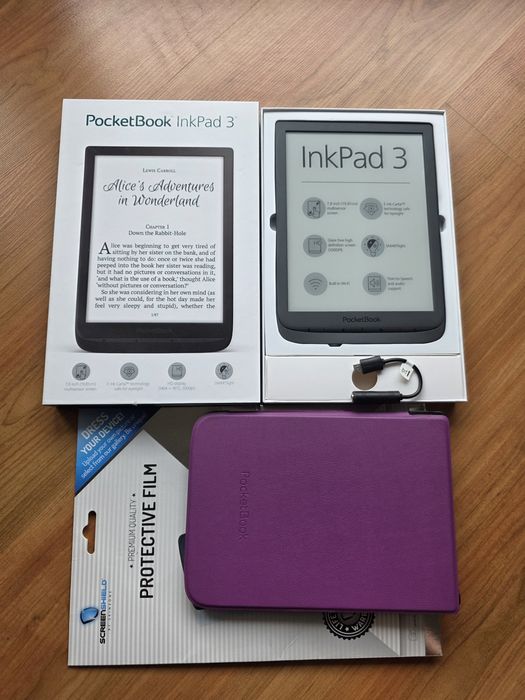 NOWY czytnik e-book PocketBook InkPad 3 7,8" 8GB 300ppi najwyższa rozdzielczość duży ekran legimi empik go