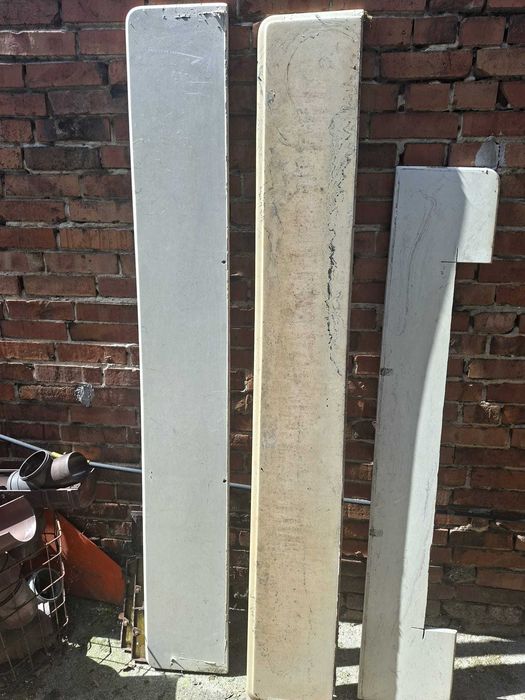 Parapet wewnętrzny z żywicy, 212cmx30cmx2cm