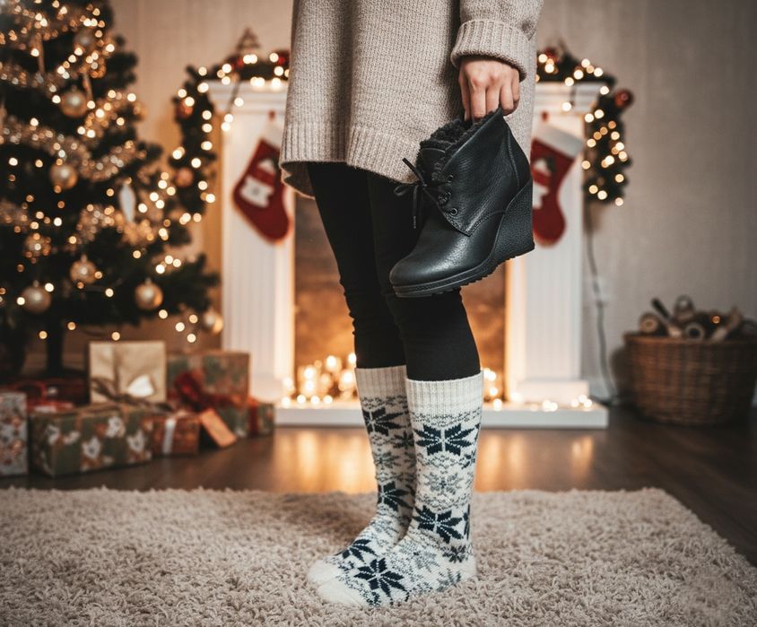 Шкіряні зимові сапожечки