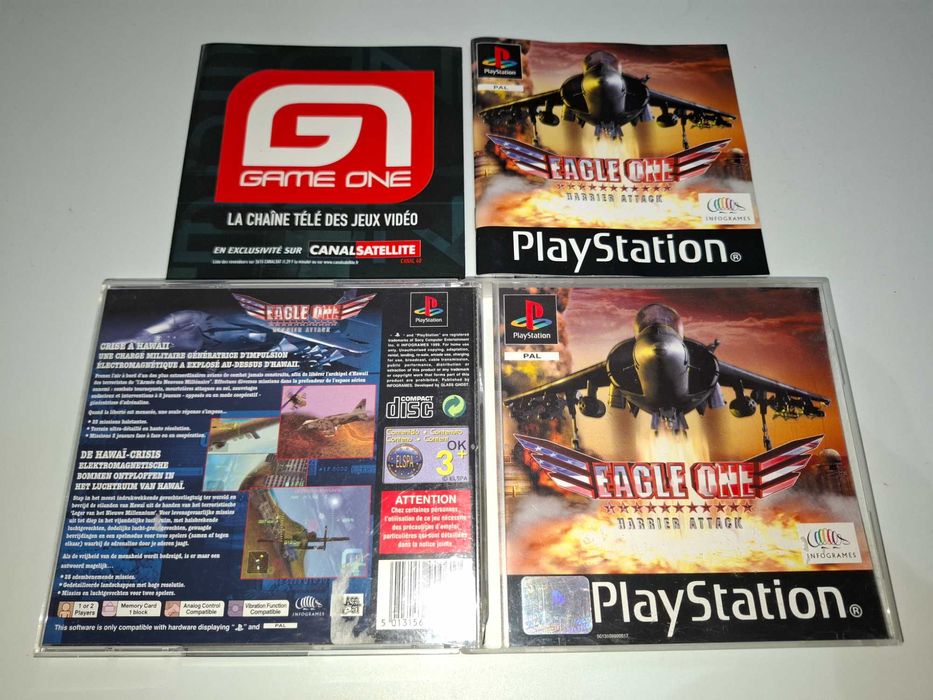 Eagle One Harrier Attack - Sony PSX PS1