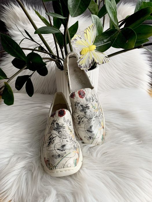 Rieker 38 kolorowe sneakersy