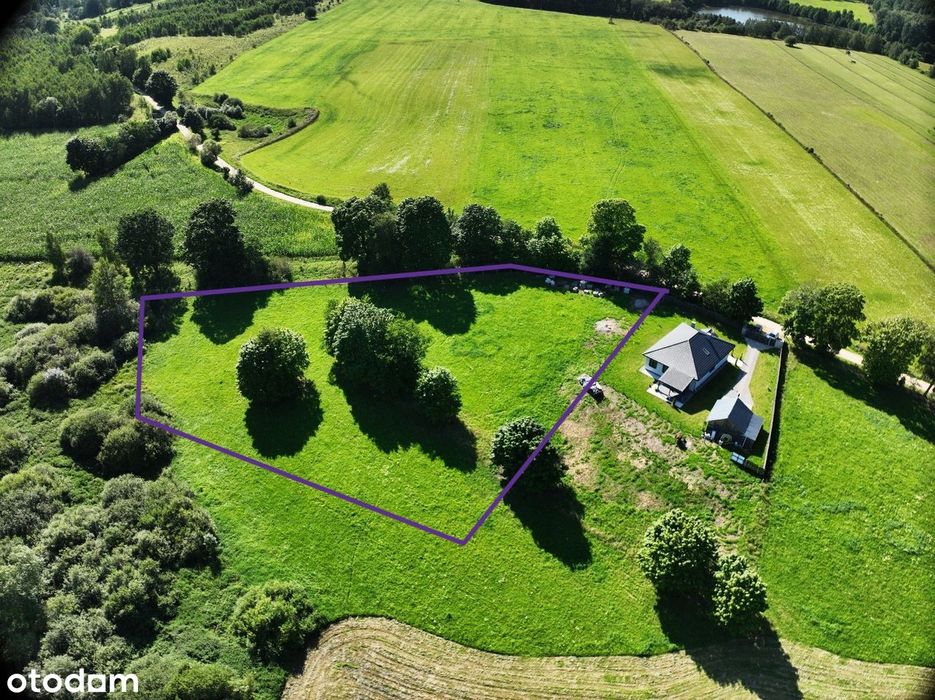 Działka z ogromnym potencjałem pod Agroturystykę