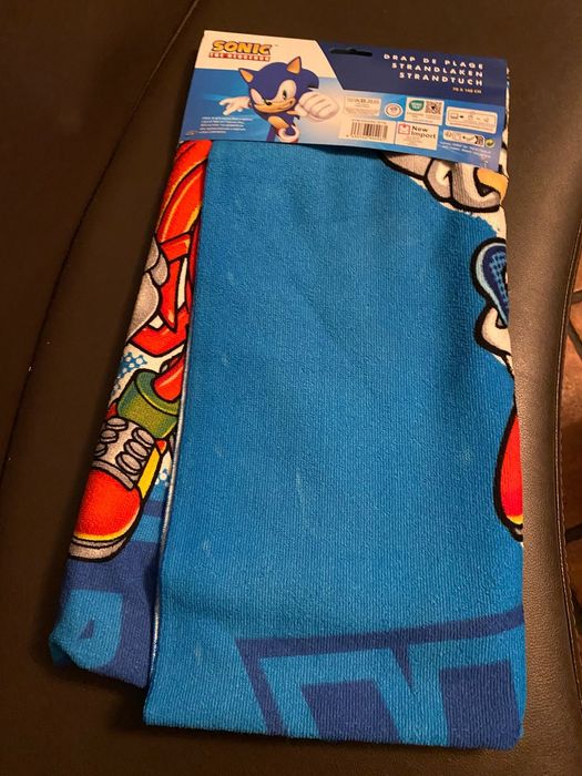 Toalha de praia Sonic