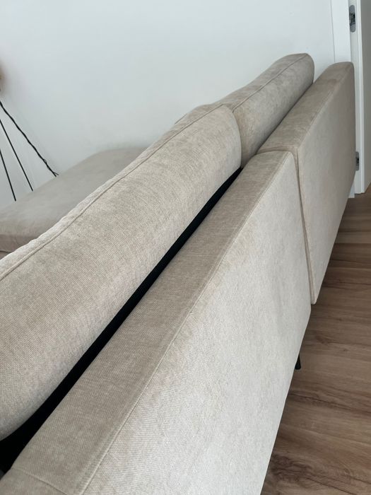 Sofá 4 lugares com chaise long