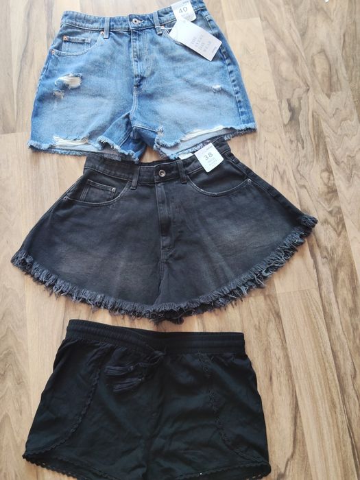 Spodenki jeans nowe 38-40