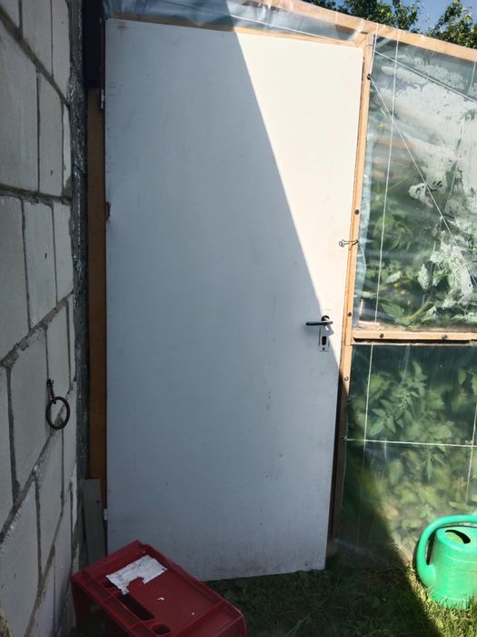 Dzwi zewnętrzne blaszane