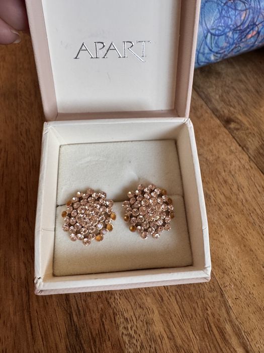 Kolczyki pozlacane swieta#sylwester