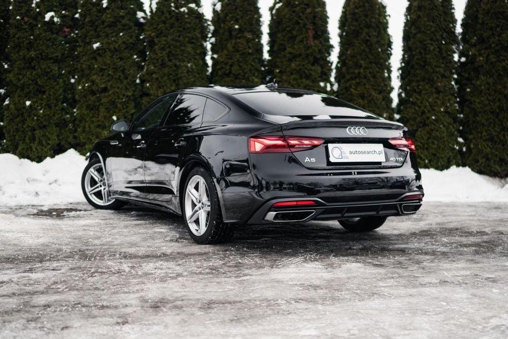 Audi A5 Sportback 40 Tdi, 204 Km, Lift, Fv23%, Salon Pl, I Wł.,