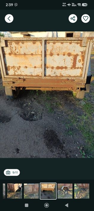 Продам прицеп самосвал