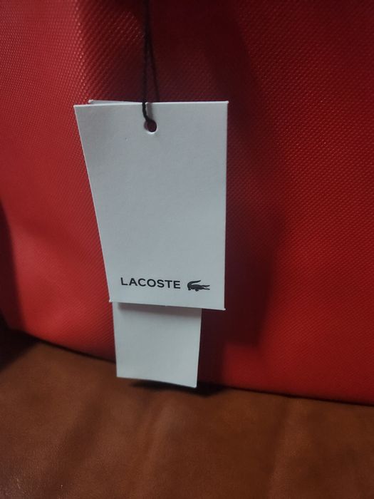 Bolsa nova Lacoste