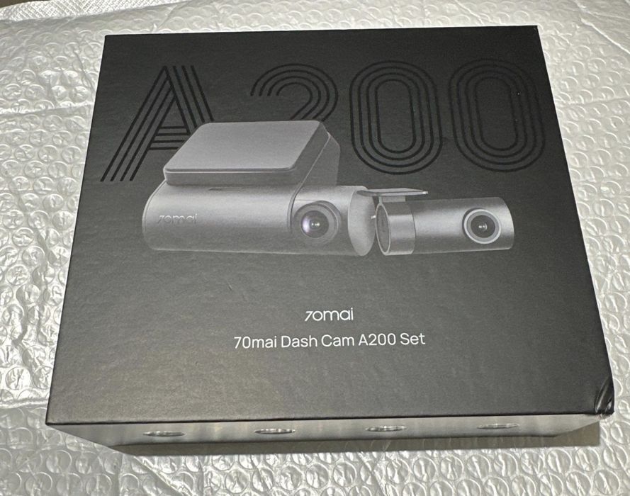 Автомобільний відеореєстратор Xiaomi 70mai Dash Cam A200 + задня камера