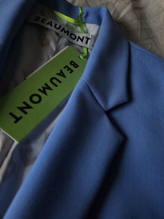 Kamizelka niebieska nowa stan idealny BEAUMONT L 40