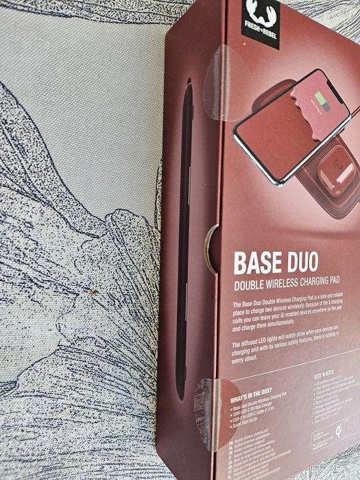 Fresh'N'Rebel Indukcyjna Base Duo Ruby Red