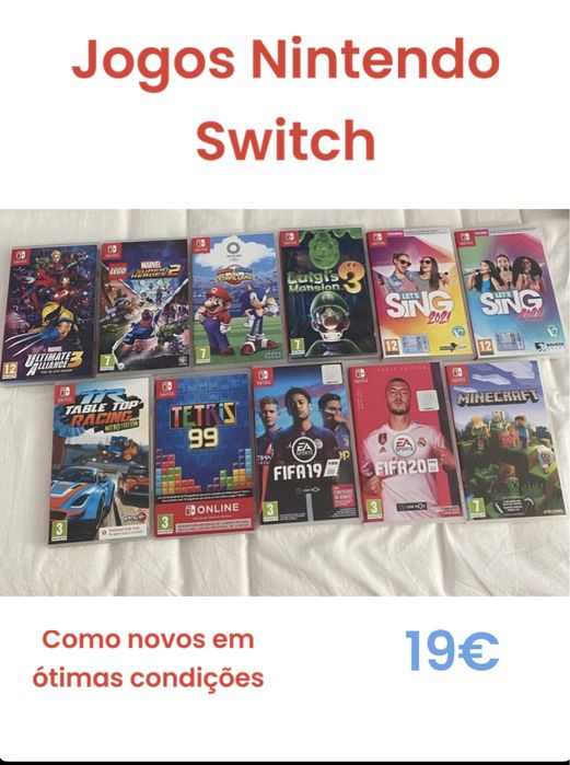 Jogos Nintendo Switch Guimarães • OLX Portugal
