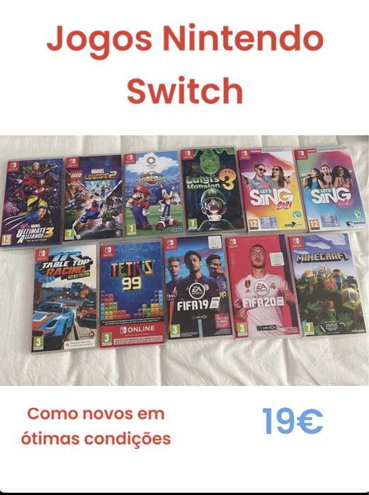 Jogos Nintendo Switch Glória Do Ribatejo E Granho • OLX Portugal