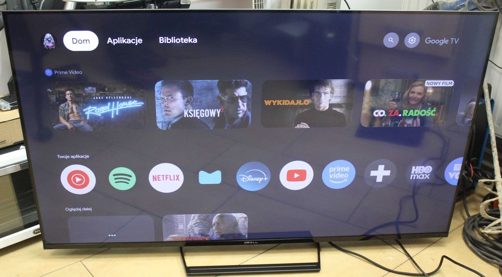 Telewizor LED Q.BELL QT55UGF9B 55" 4K UHD Loombard Działdowo