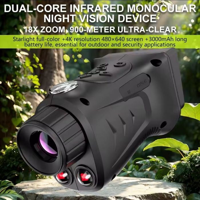 Visão Noturna Monocular digital Ecrã  2,8"