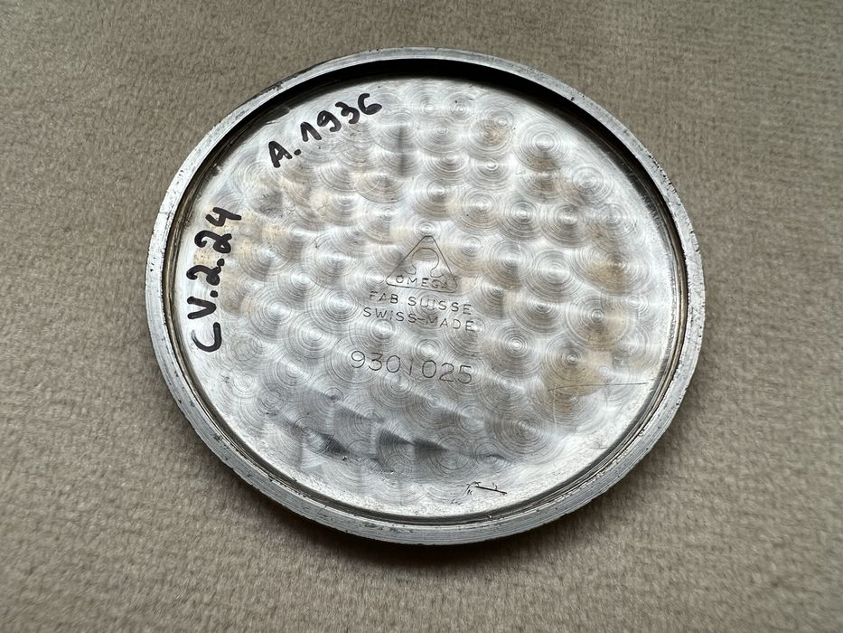 Relógio de bolso Omega 1936