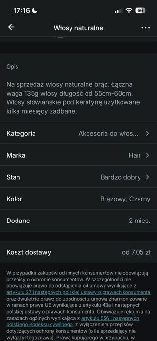 Włosy naturalne braz