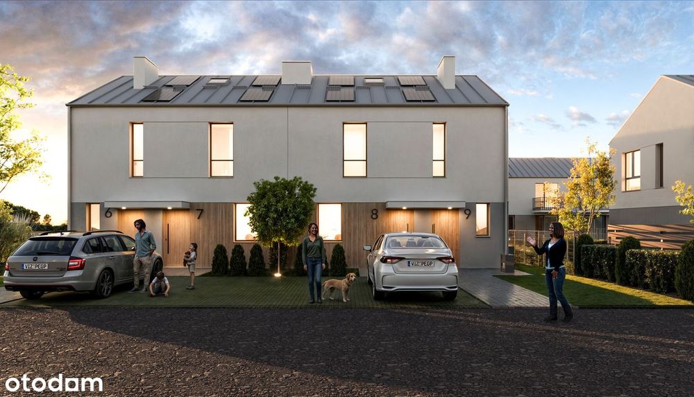 3-pok. mieszkanie z ogrodem i balkonem | piętro | 52 m² | Nowe Pniewy