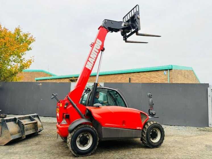 Телескопічний навантажувач MANITOU MT625 /2016/ + вила і ковш