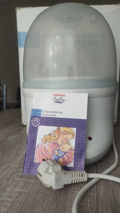 Надійний Стерилізатор пароварка Tefal Baby Home (Франція) як нова, є інструкція та коробка