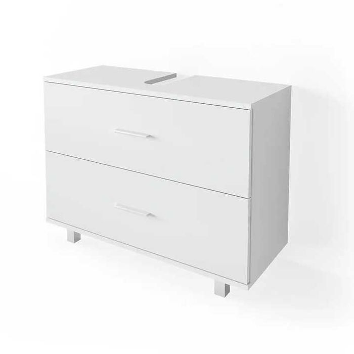 SZAFKA pod umywalkę komoda biały 80 cm DUŻY wybór DaMaOutlet.pl