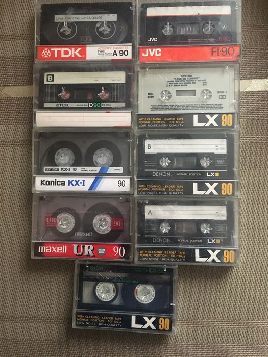 Аудиокассеты фирменные периода ссср