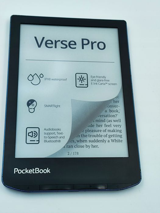 Czytnik e-booków PocketBook Verse Pro 634 16 GB 6 cali Bluetooth niebi