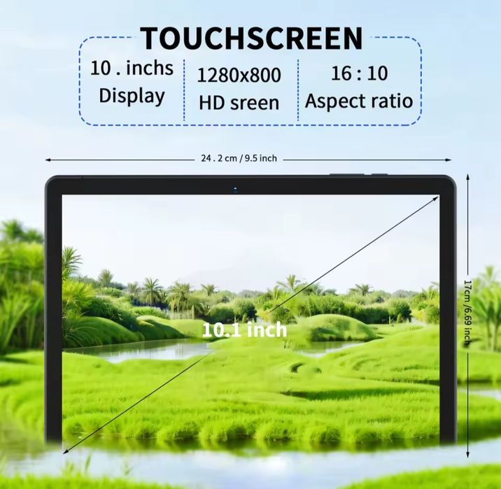 Tablet 10,1 cali Pritom M10 Android 13