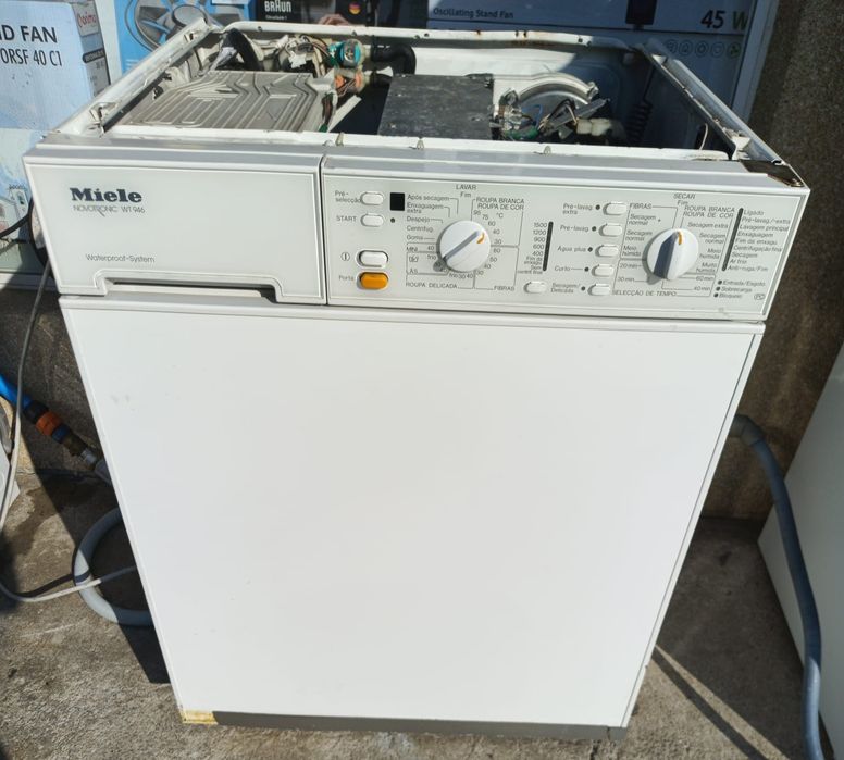 Máquina de lavar e secar roupa miele