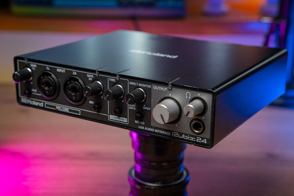 Roland Rubix24 interfejs audio USB 2-in/4-out MIDI 24-bit/192kHz