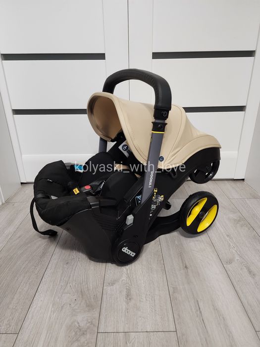 Автокрісло-коляска Doona I оновлена модель sahara beige Дуна