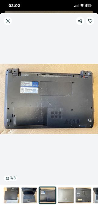 ASUS /HP   Lote 3” Portáteis