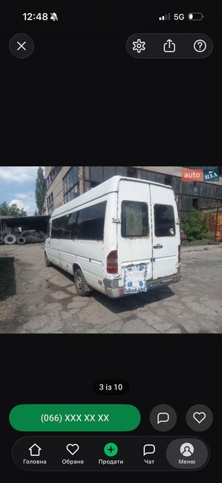 Mercedes sprinter, vario пасажирські продажа по тп