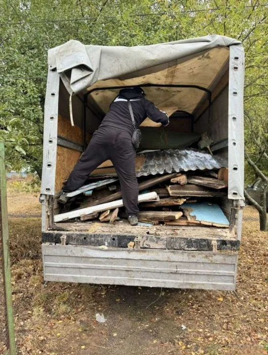 Вивіз сміття, мотлоху, вывоз мусора, вывоз строительного мусора