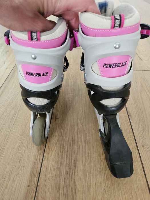 Rolki Powerblade regulowane 30-33 w bardzo dobrym stanie