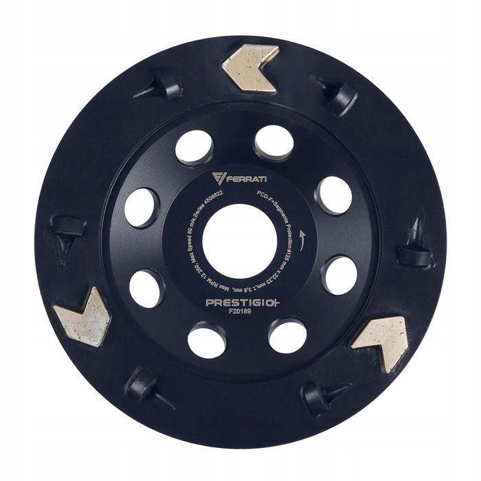 FERRATI F20189 hybrydowy frez do usuw. powłok PRESTIGIO PLUS 125MM + ADAPTER M14