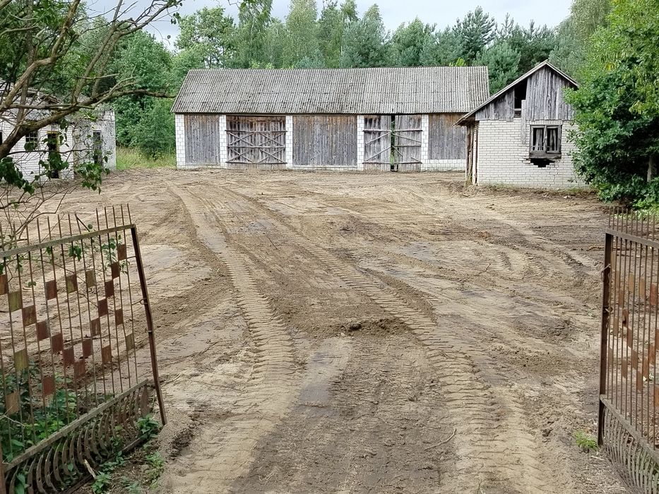 Usługi koparko-ładowarką, niwelację, odhumusowanie, fundamenty, wykopy