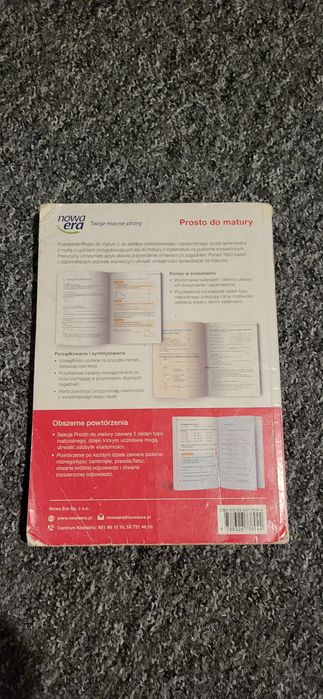 Podręcznik do matematyki "Prosto do matury 2"