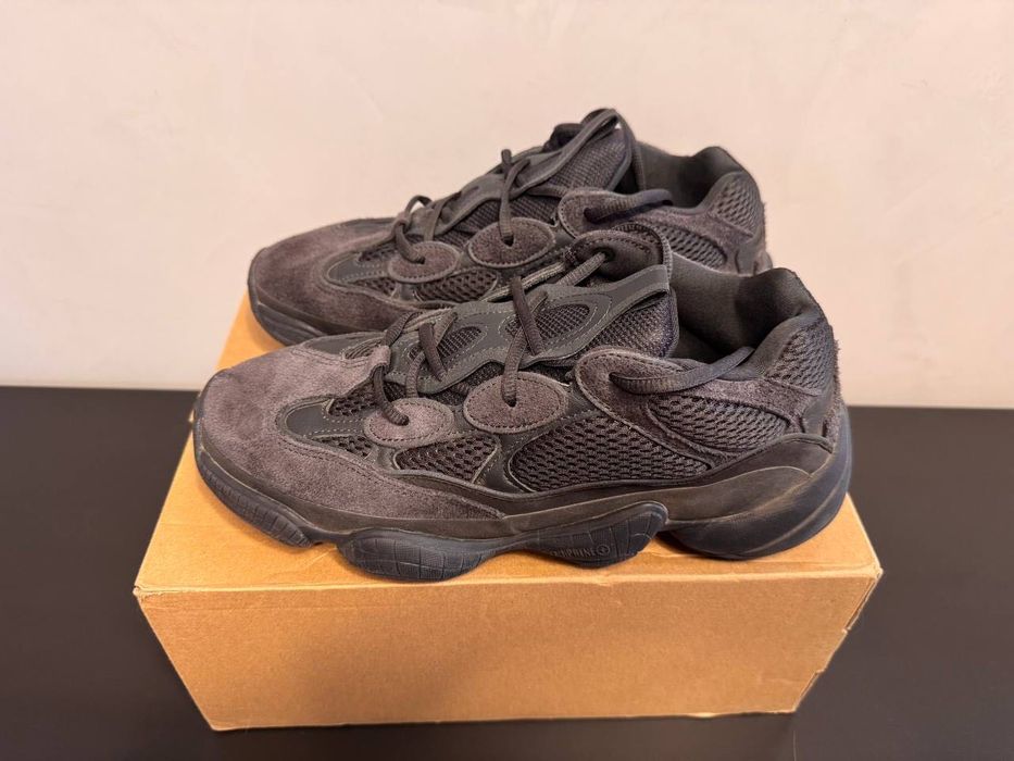 Adidas Yeezy 500 Utility Black кросівки 42 2/3 стан нових