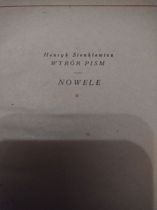H. Sienkiewicz dzieła