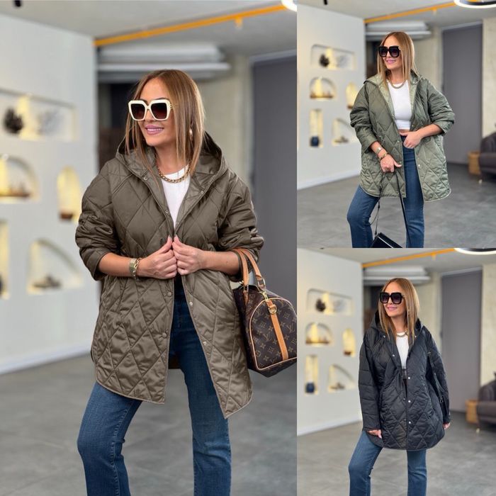 Жіноча весняна куртка 48-50 52-54 56-58 60-62