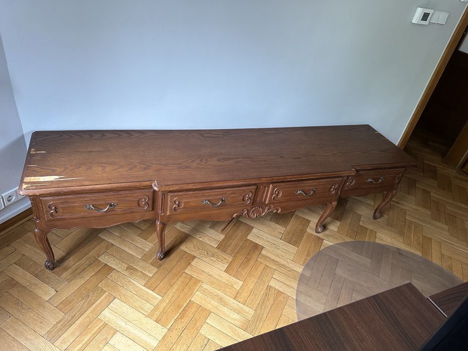 Komoda stylowa drewniana
