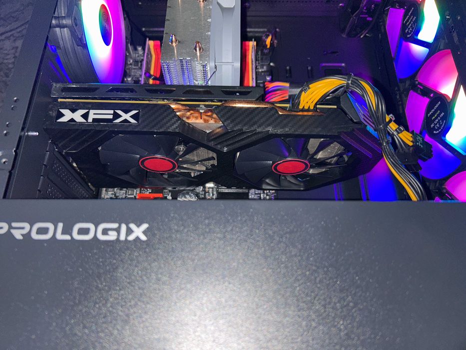 Бесплатная доставка! Игровой ПК E5-2650v2/32GB/RX 580 8GB/SSD 256GB