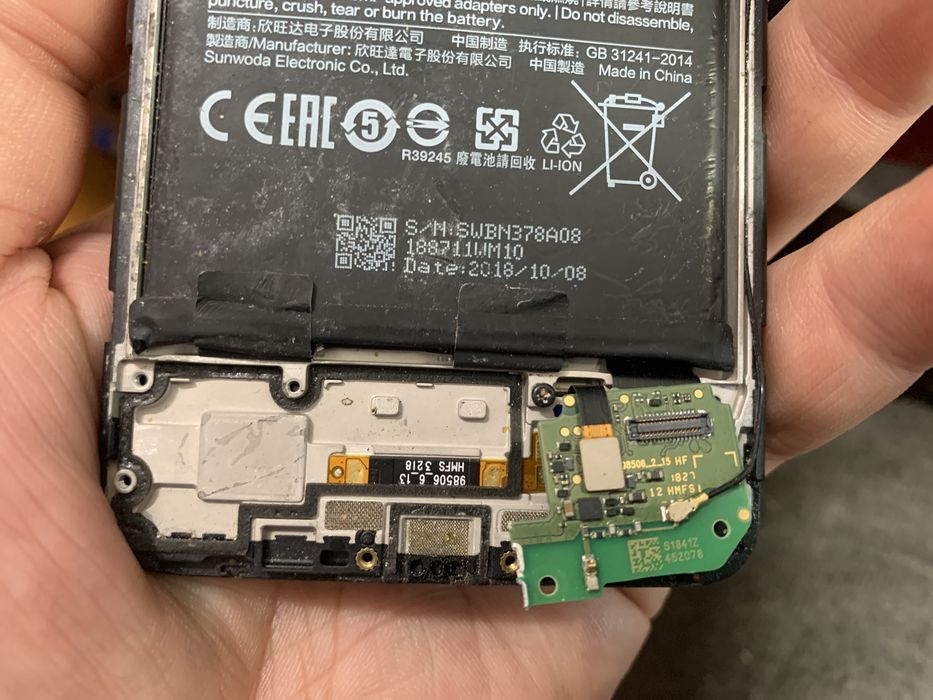 Разборка Redmi 6A XIAOMi редми 6а  2/16 материнская плата