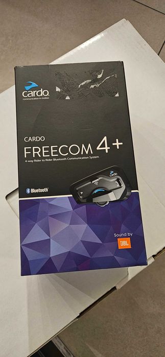 Kask Icon Airflite Black + Cardo Fredcome 4+ JBL