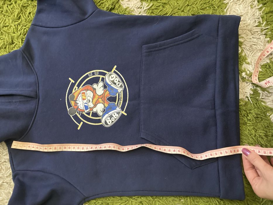 Реглан теплий дитячий зима кофта одяг 140 худі хлопчик