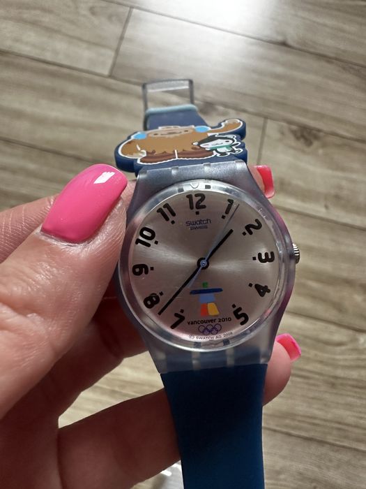Swatch Vancouver 2010 zegarek młodzieżowy